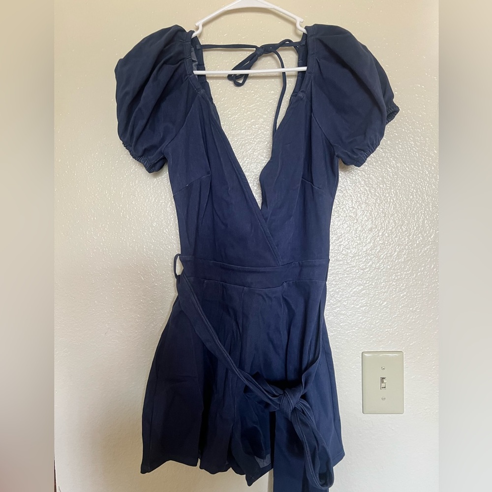 FashionNova romper denim size XL